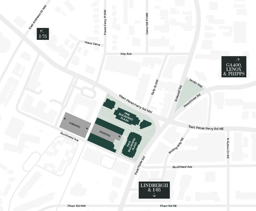 Buckhead Plaza Ingress Map
